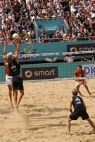 Der Sand stiebt
