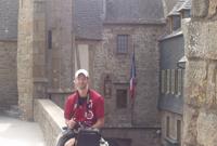 Micha in Mont St. Michel