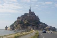Blick auf Mont St. Michel