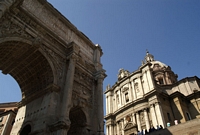 Im Forum Romanum