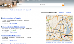 Bing local: Pizzeria in Hamburg Bing local: Pizzeria in Hamburg
