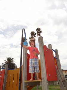 Armella trotzt dem Wind in Bermagui