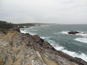 Blick gen Norden von Mystery Bay