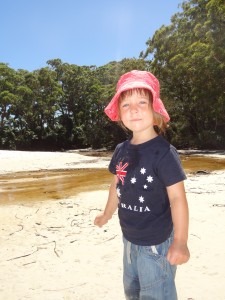 Armella am Strand von Green Patch