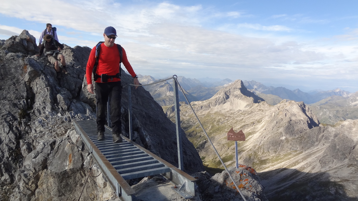 Leiter am Steinschartenkopf