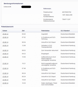 GLS-Tracking